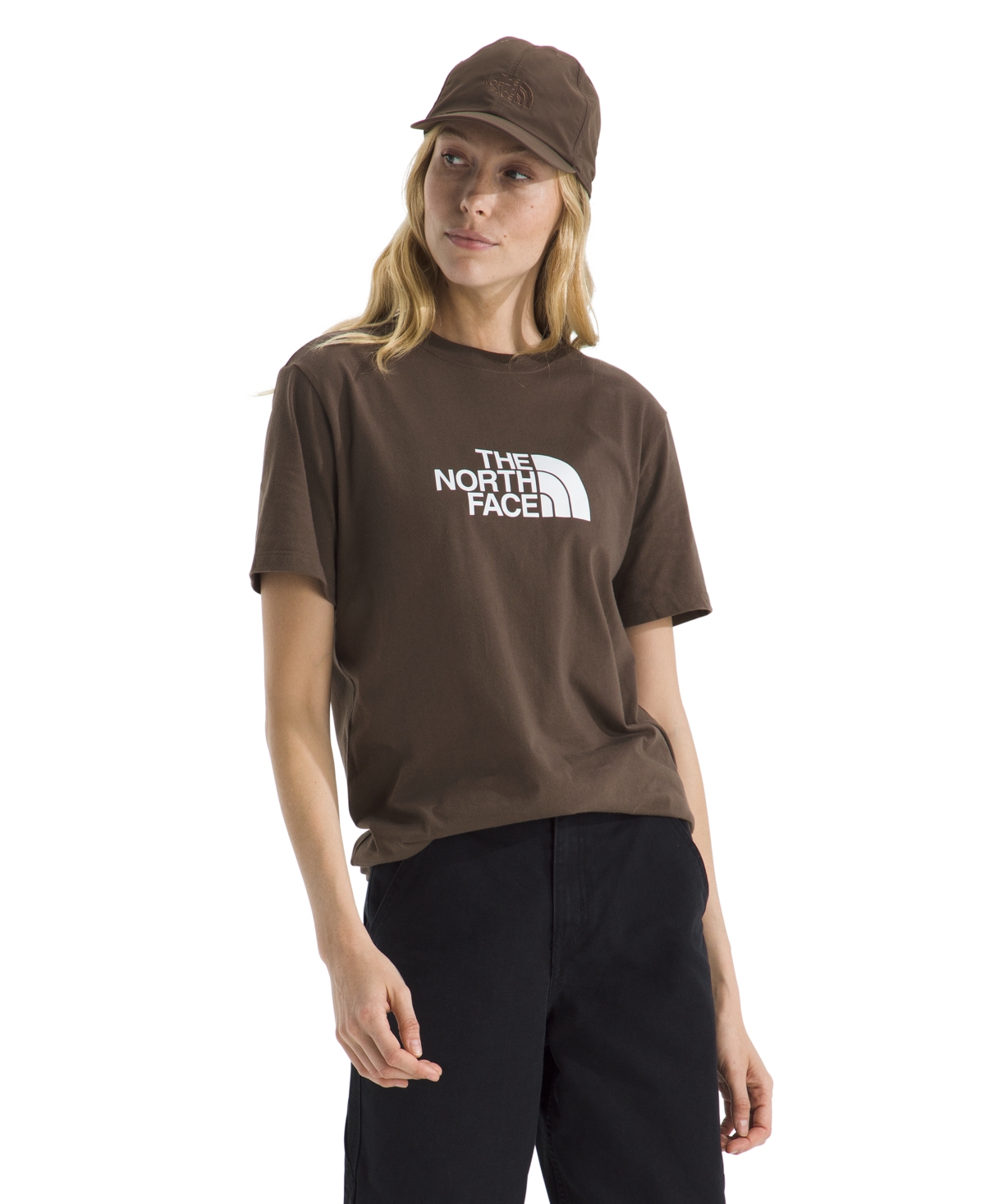 The North Face Women's Short-sleeve Core Half Dome Tee In Brown
