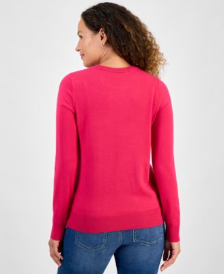 Petite Crew-Neck Sweater