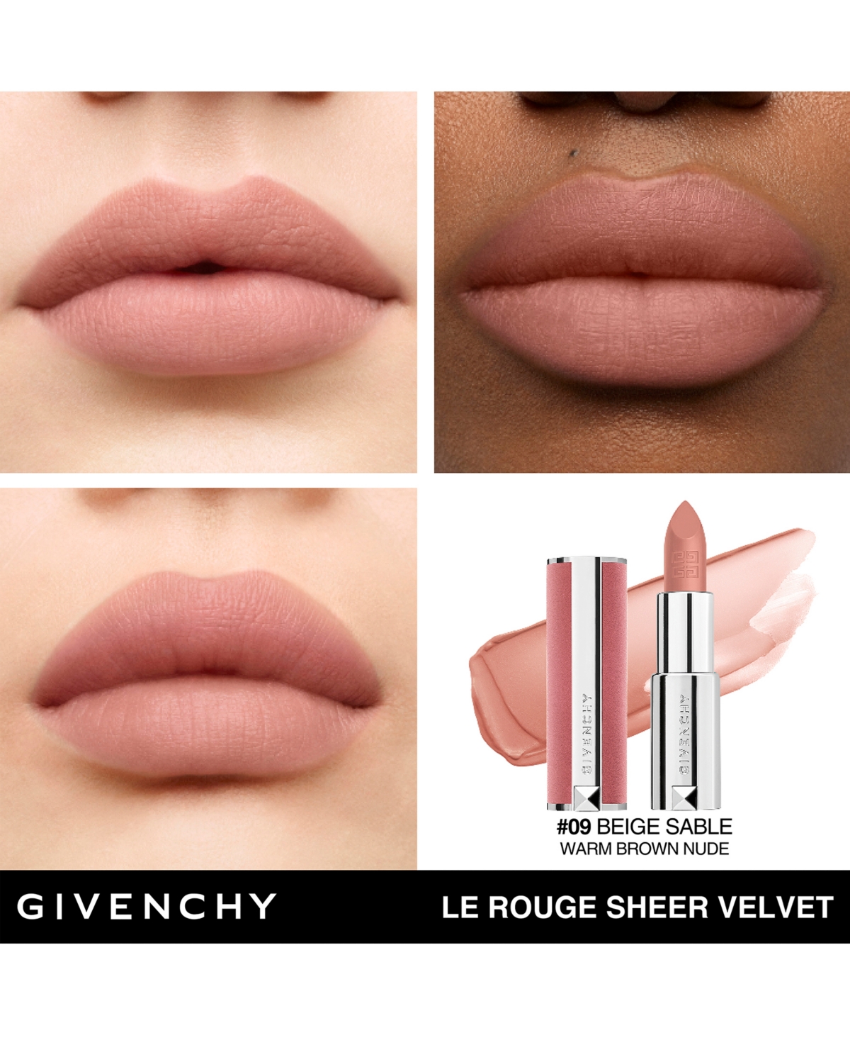 Givenchy Le Rouge Sheer Velvet Matte Lipstick