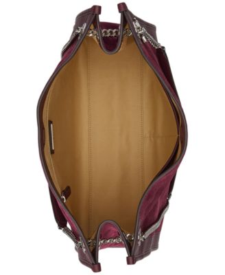 Suede Large Bradley Shopper Tote Bag