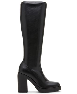 Women's Dreammerr Stretch Knee-High Block-Heel Boots