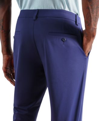 Sport Travel Performance Straight Fit Flat Front Pants