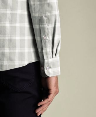 Men's Plaid Long-Sleeve Shirt