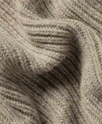 Men's Oatmeal Chunky Merino Sweater