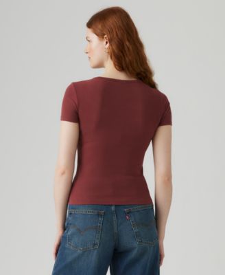 Women's Hayes Slim-Fit Short-Sleeve Crewneck T-Shirt