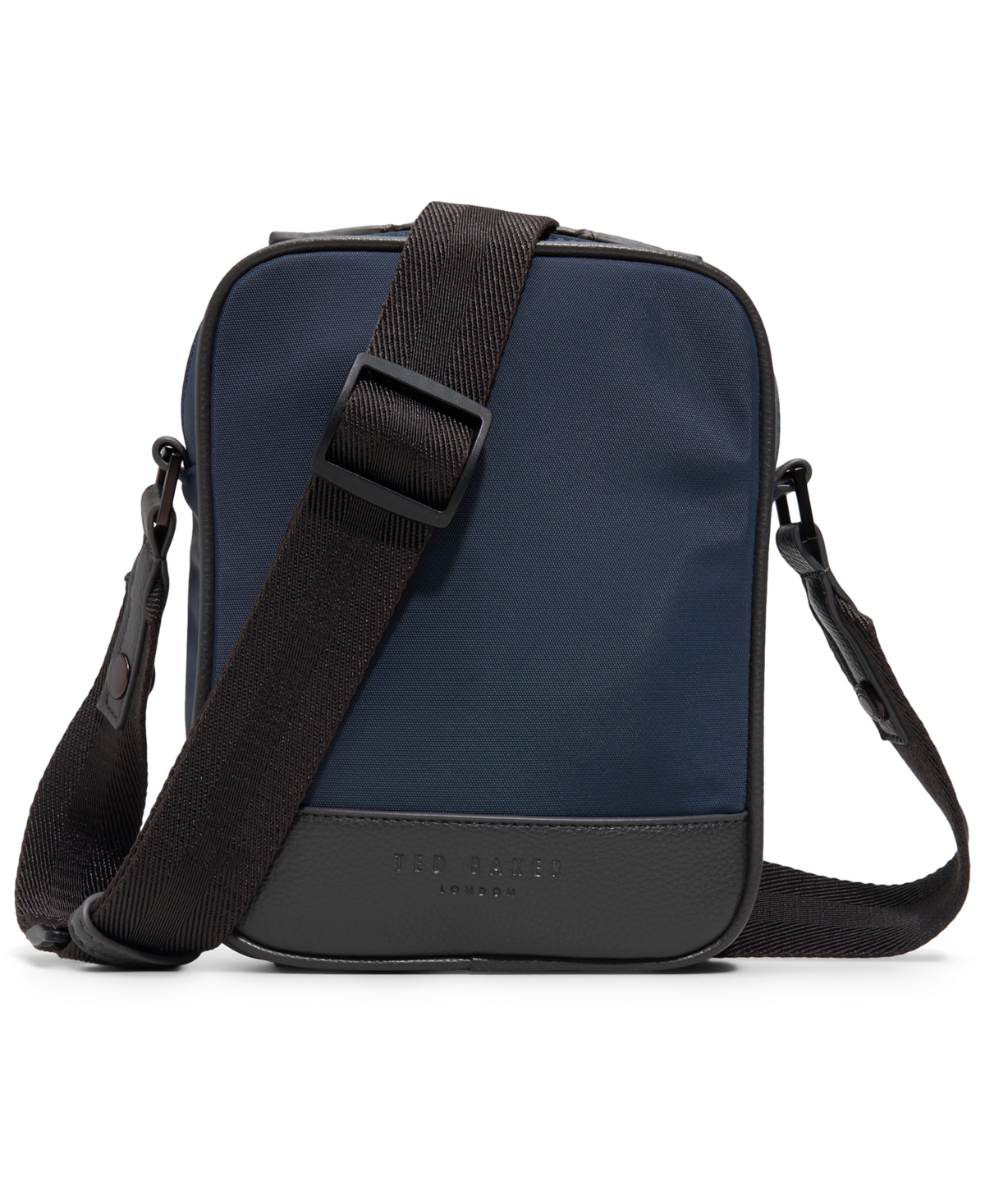 Ted Baker Fairford Zippered Crossbody In Blue