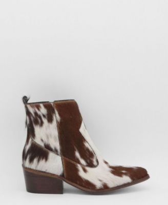 Nomad Cowhide Leather Western Booties