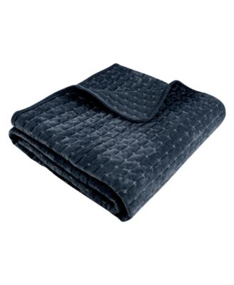 Velvet Stitch Reversible Quilted Throw, 50" x 60"
