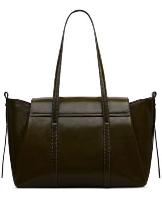 The Chancery High Shine Large Leather Shoulder Bag