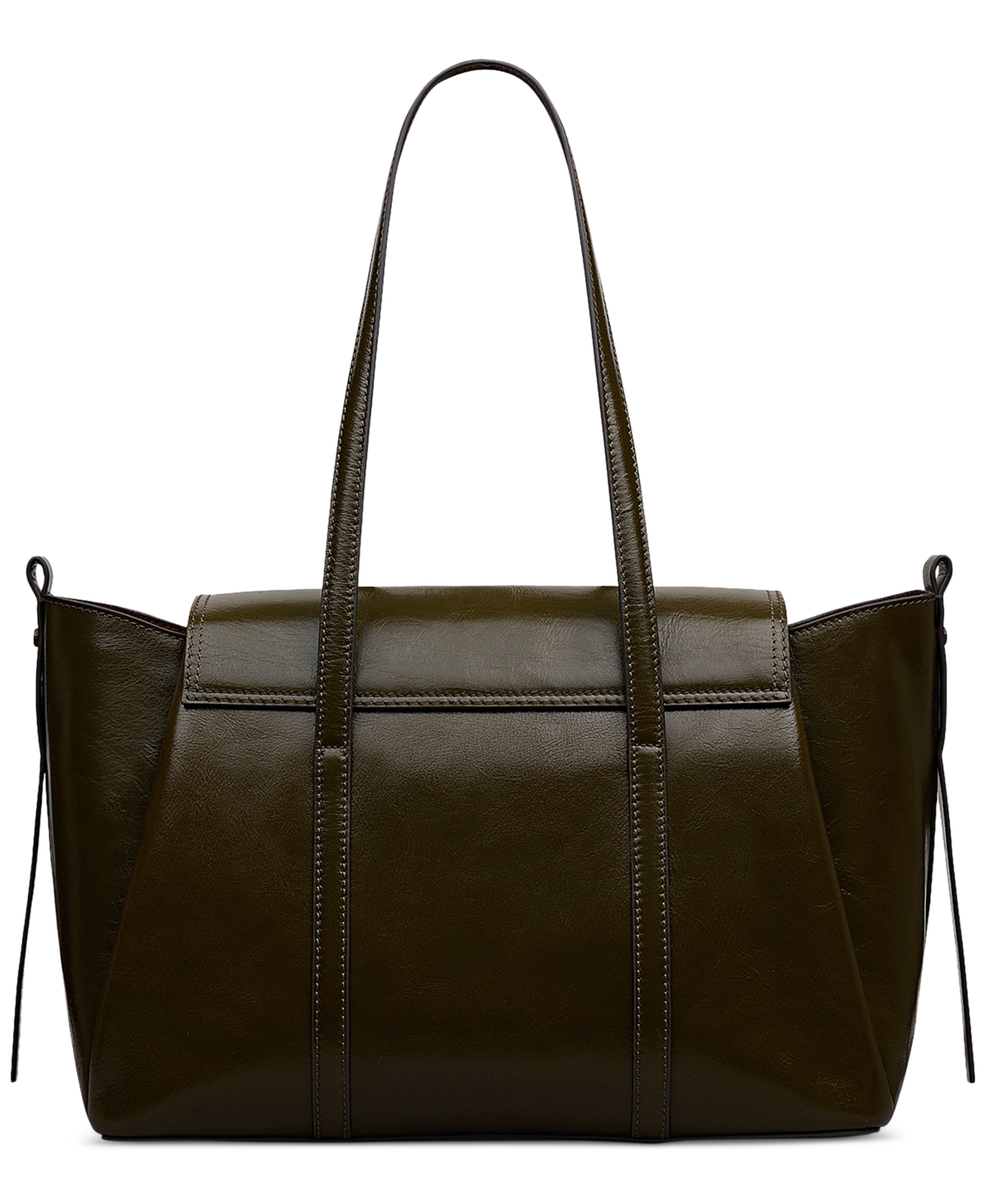 Radley London The Chancery High Shine Large Leather Shoulder Bag In Brown