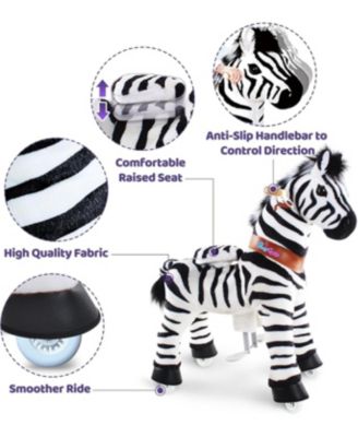 Ride-on Horse Zebra Model U Size 3 for 3-4 Years