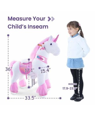 Ride-on Unicorn Pink Model U Size 4 for 4-7 Years