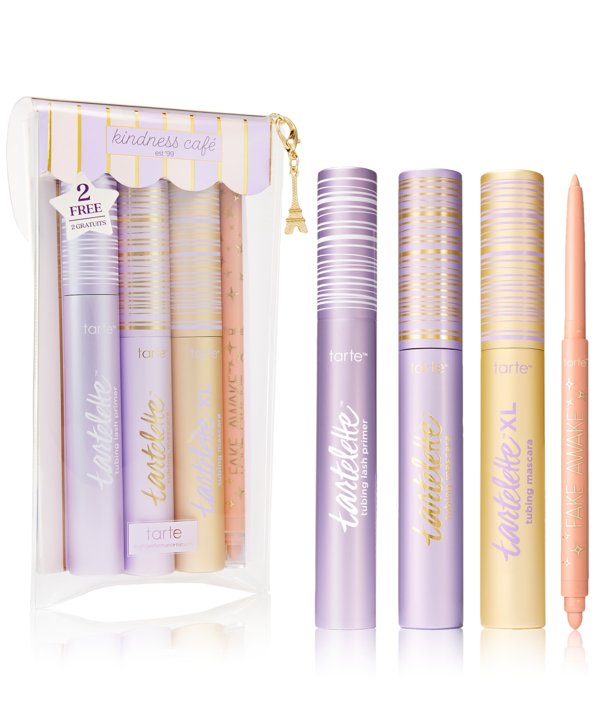 Tarte 4-pc. Lette Tubing Must-haves Set In Transparent