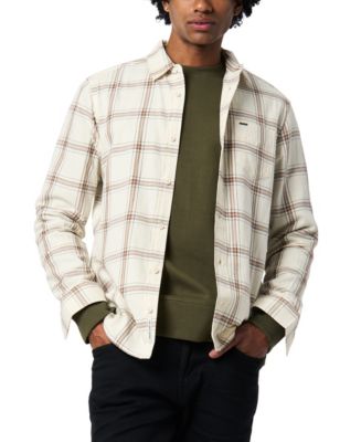Buffalo David Bitton Men's Sago Regular Fit Plaid Pattern Shirt - Macy's