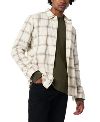 Men's Sago Regular Fit Plaid Pattern Shirt