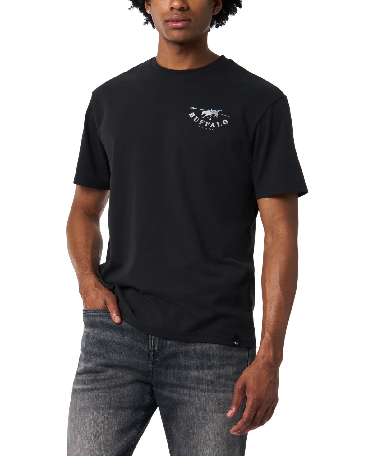 Buffalo David Bitton Men's Talan Regular Fit Crew Neck T-shirt In Multi