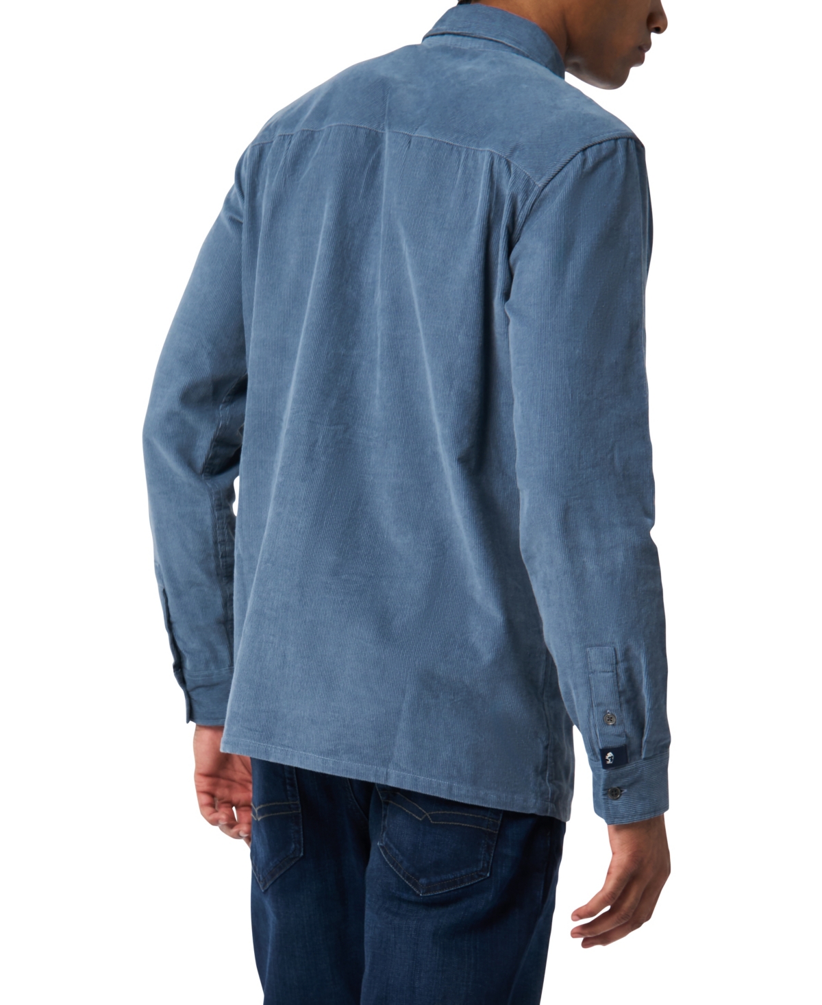 Buffalo David Bitton Men's Sinclair Long Sleeve Shirt In Blue