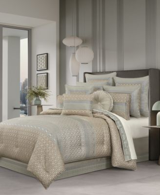 J Queen New York Alaro Comforter Sets In Brown