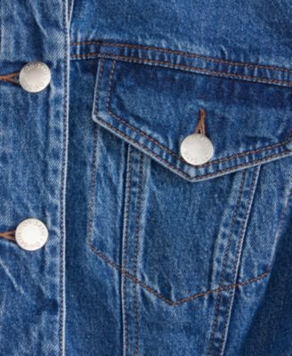 Women's Denim Midi Shirtdress, Macy's Exclusive