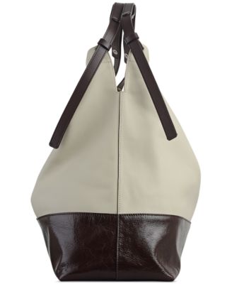The Portobello Large Leather Drawstring Shoulder Bag