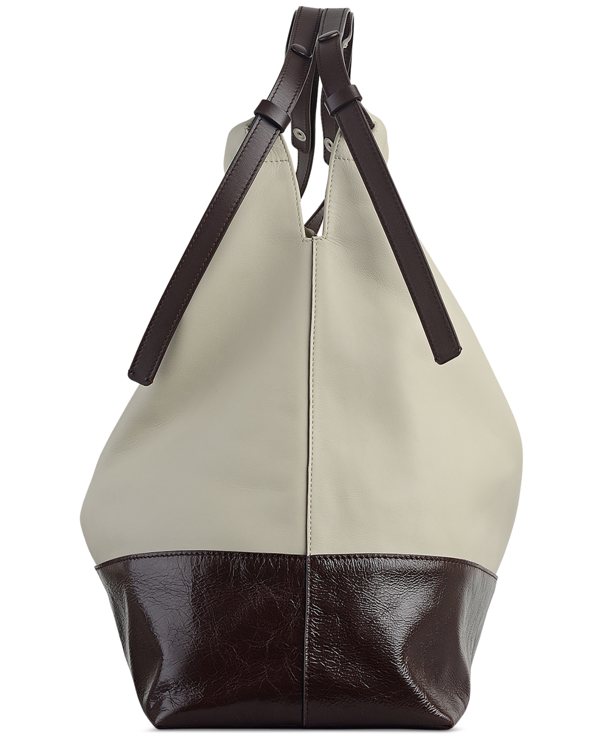 Radley London The Portobello Large Leather Drawstring Shoulder Bag In White
