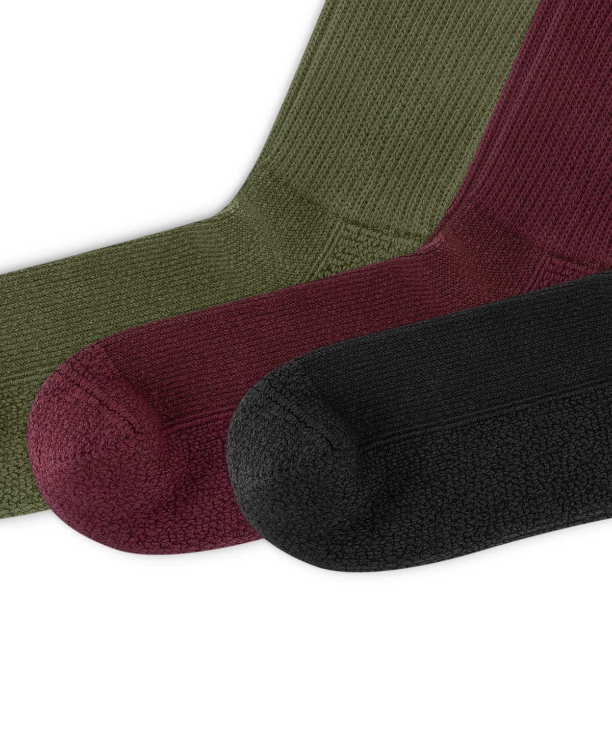 Polo Ralph Lauren Men's 3-pack Garment Dye Crew Socks In Multi