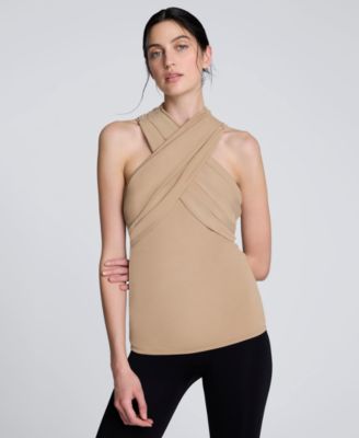 Kenneth Cole - Women's Criss Cross Halter Top