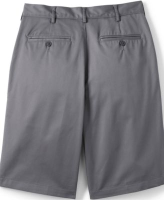 Men's 11" Plain Front Blend Chino Shorts
