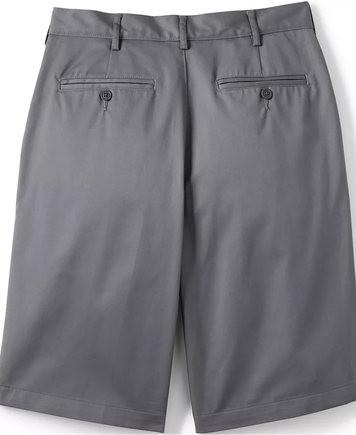 Men's 11" Plain Front Blend Chino Shorts - thumbnail 6