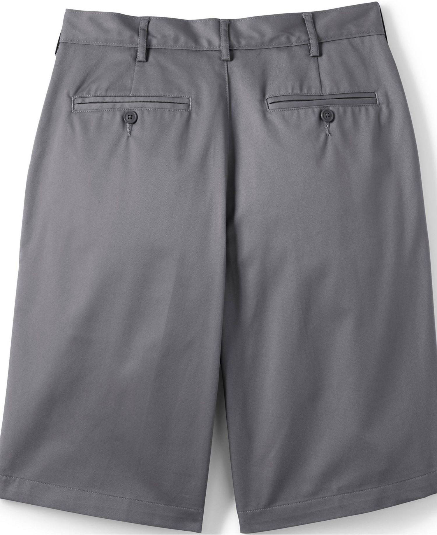 Men's 11" Plain Front Blend Chino Shorts