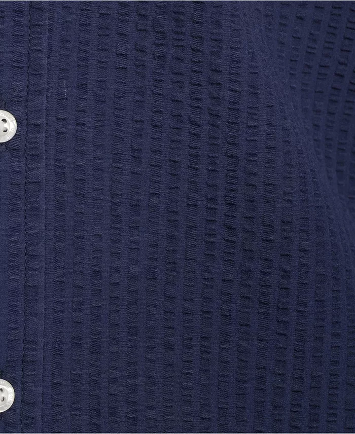 Men's Short Sleeve Seersucker Shirt - thumbnail 8