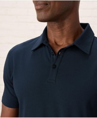 Men's Organic Cotton Luxe Stretch Jersey Slim Polo