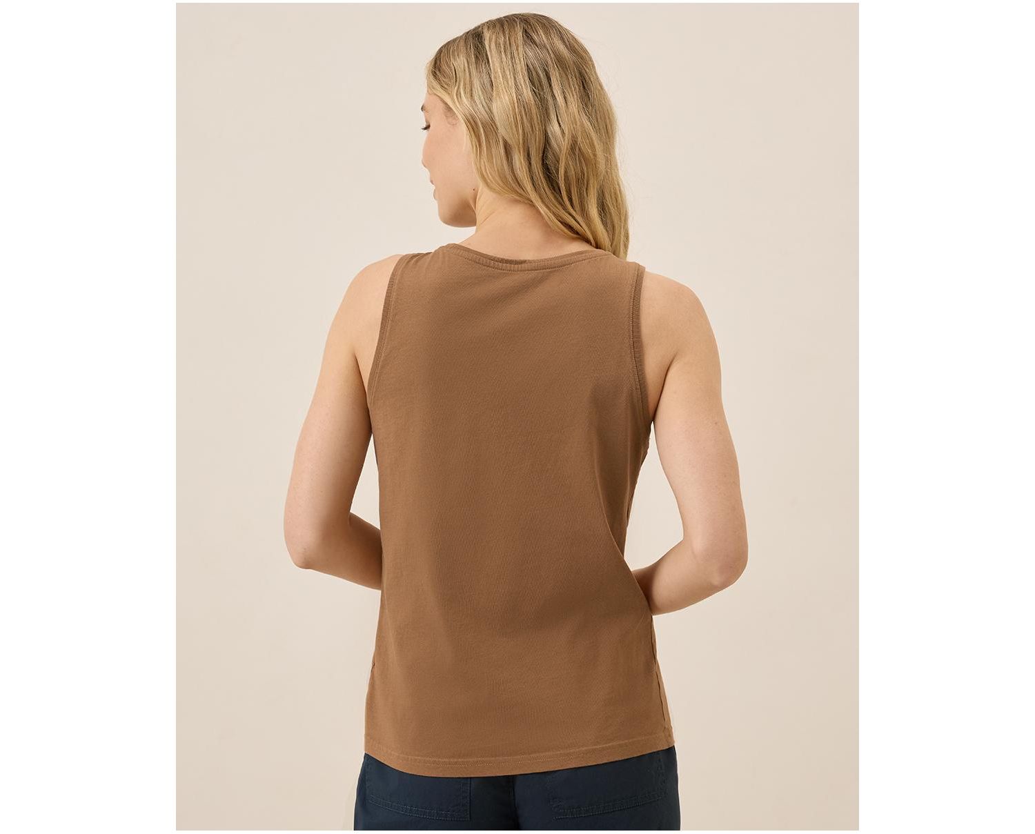 Women's Organic Cotton Softspun High Neck Tank