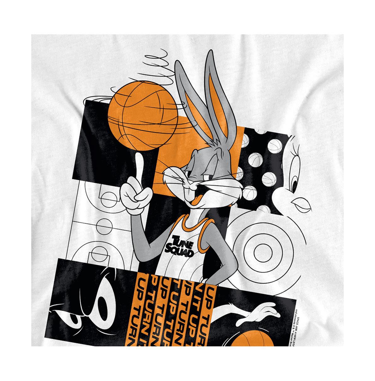 Logovision Men's Space Jam A New Legacy Turn It Up T-Shirt