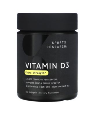 Vitamin D3 Strength mcg 000 IU) - Softgels
