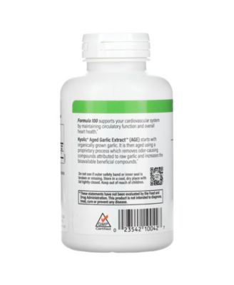 Aged Garlic Extract  Cardiovascular Health  Original Formula 100  -  200 Capsules (300