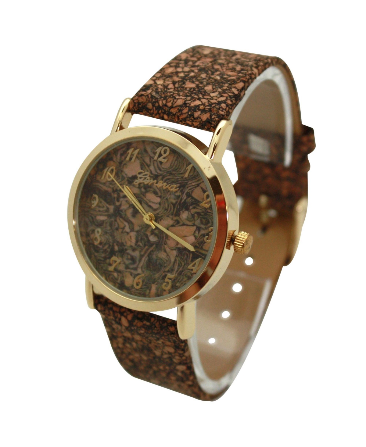 Olivia Pratt Cork Style Strap Women Watch