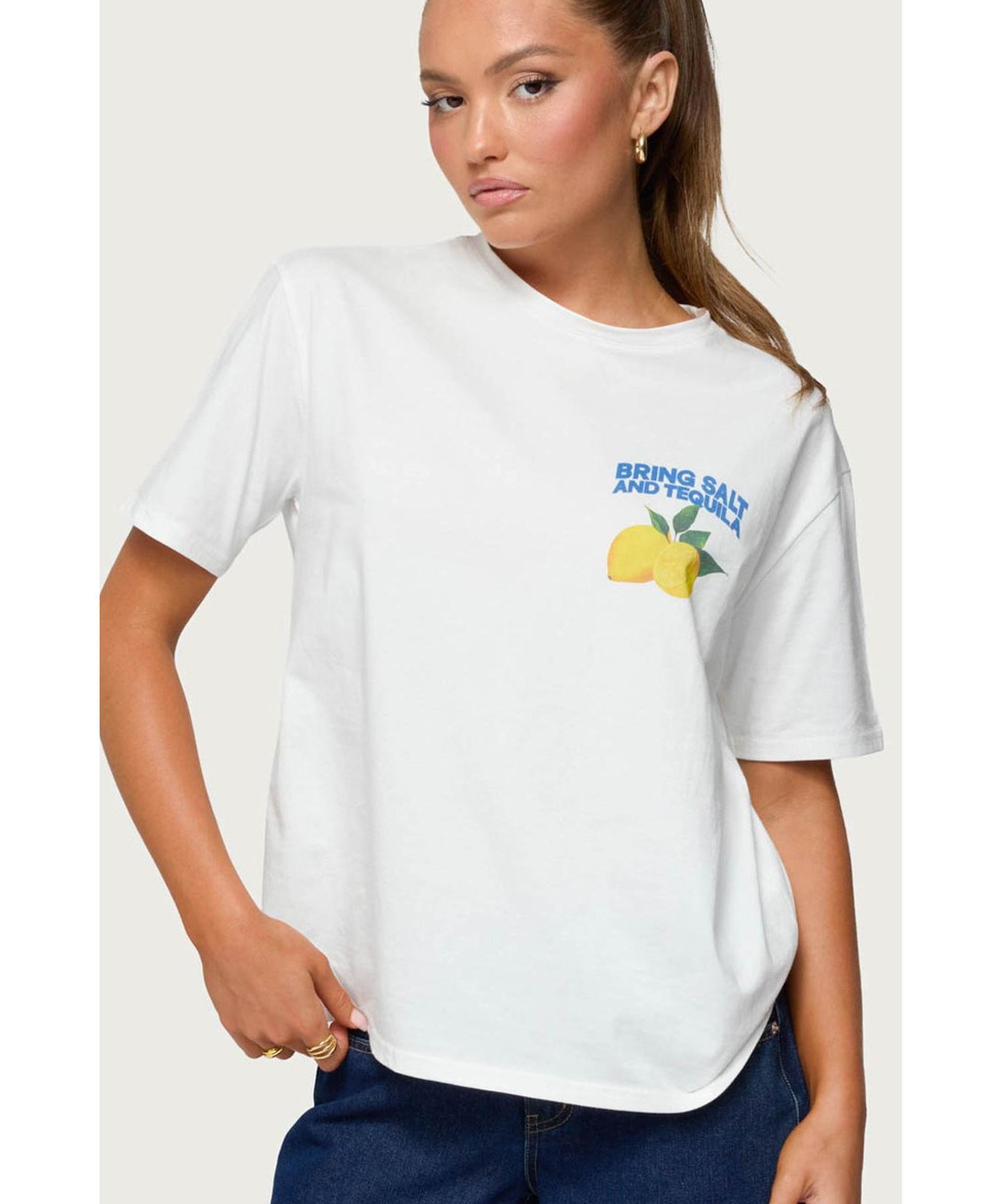 Women's Let'S Make Margs Oversized T Shirt