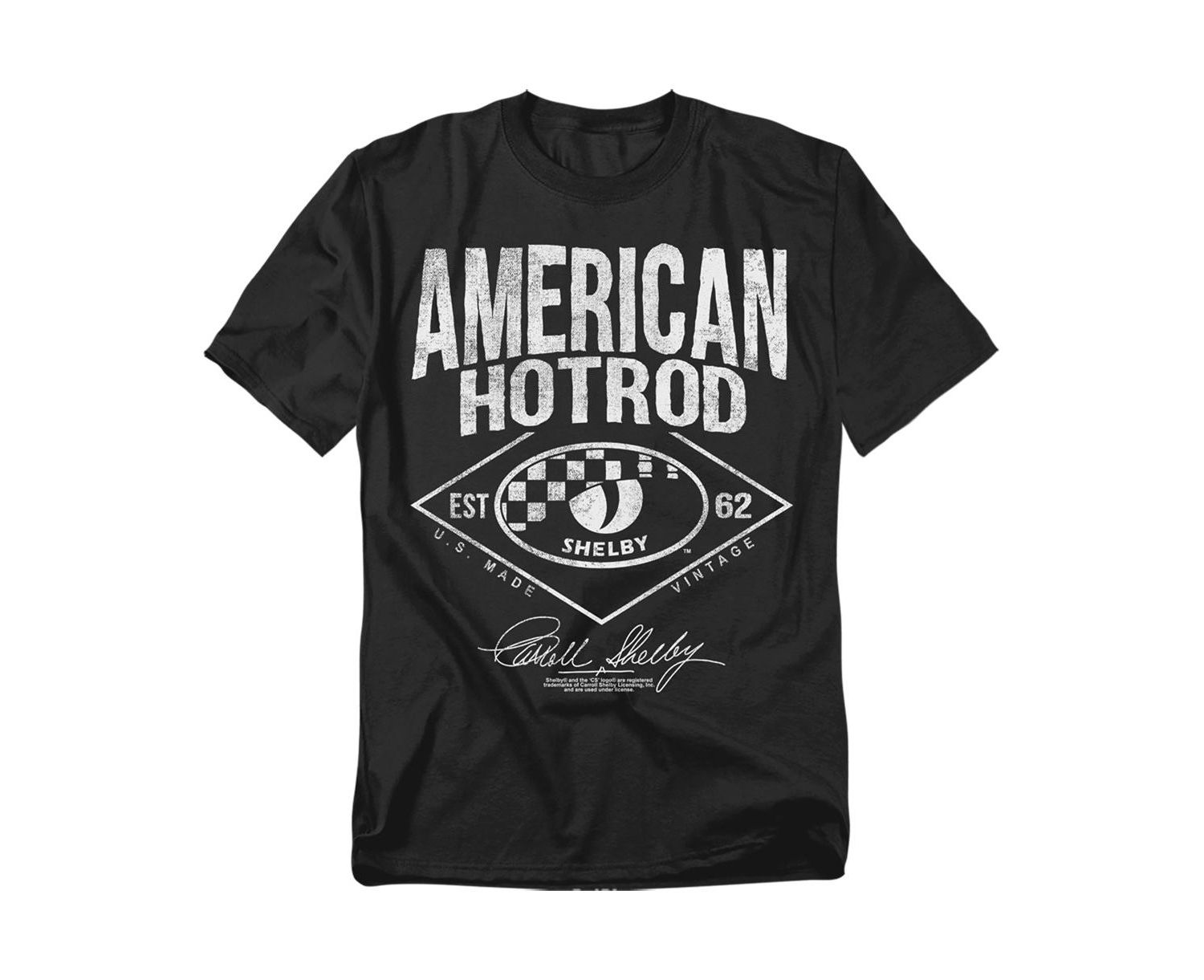 Big & Tall Carroll Shelby American Hotrod T-Shirt