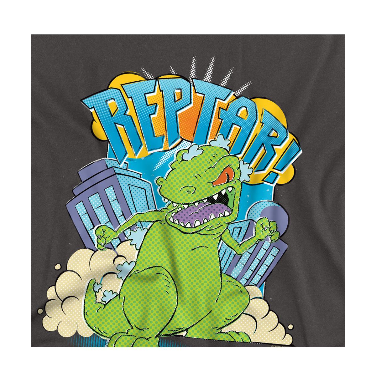 Logovision Men's Rugrats Reptar Stomp T-Shirt