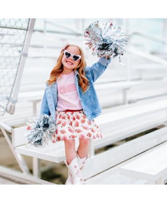Little and Big Girls Football Cutie Tutu Skirt