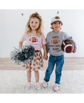 Little and Big Boys Dad's Football Buddy Sweatshirt