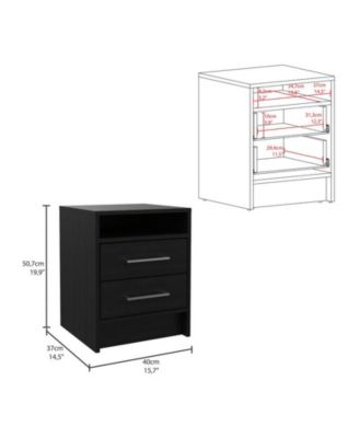 Storage Cabinet NightStand End Table