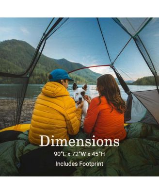 PEAK1 3-Person Backpacking Dome Tent