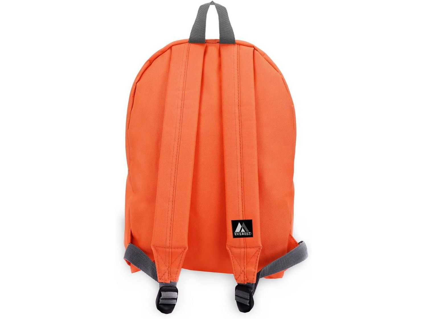 Basic Backpack, Tangerine, One Size