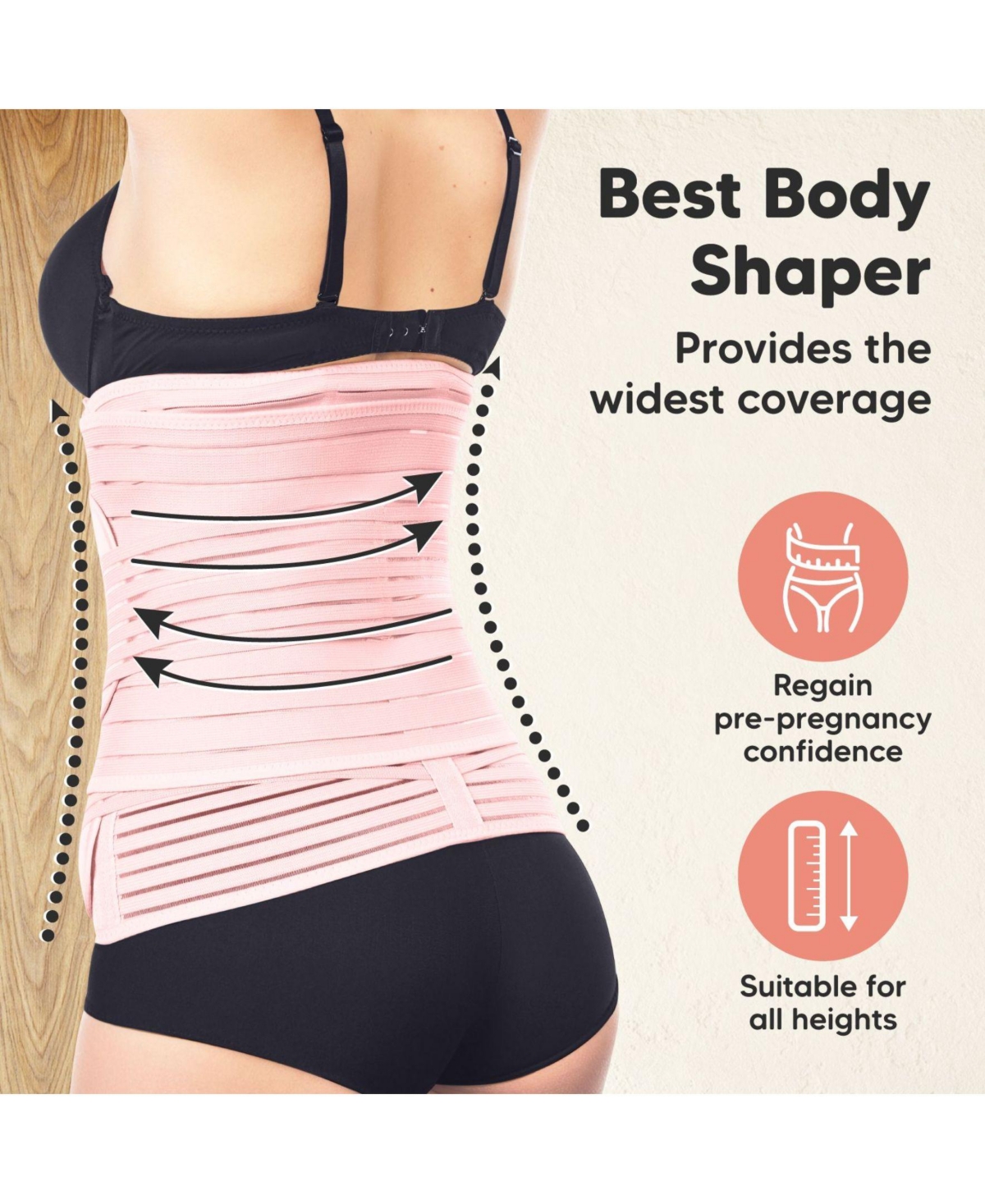 KeaBabies Maternity Revive 3 1 Postpartum Belly Band Wrap, Post Partum Recovery, Waist Binder Shapewear