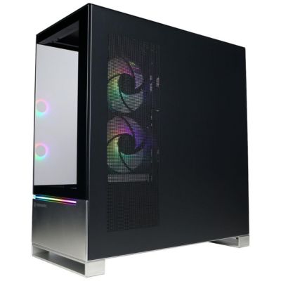 Gamer Supreme Liquid Cooled Gaming Desktop Computer, AMD Ryzen 7 8700F 4.1GHz, 32GB RAM, 2TB SSD, NVIDIA GeForce RTX 5070 12GB, Windows 11 Home, Black