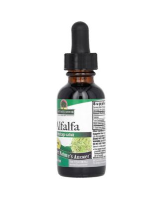 Alfalfa  Alcohol-Free  2 000 mg   -  1 fl oz (30 ml)