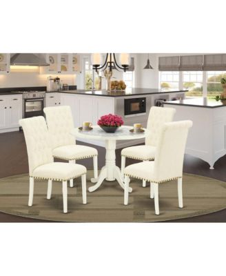Dining Room Set Linen White