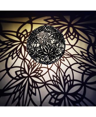 18" Solar - Lotus - Black